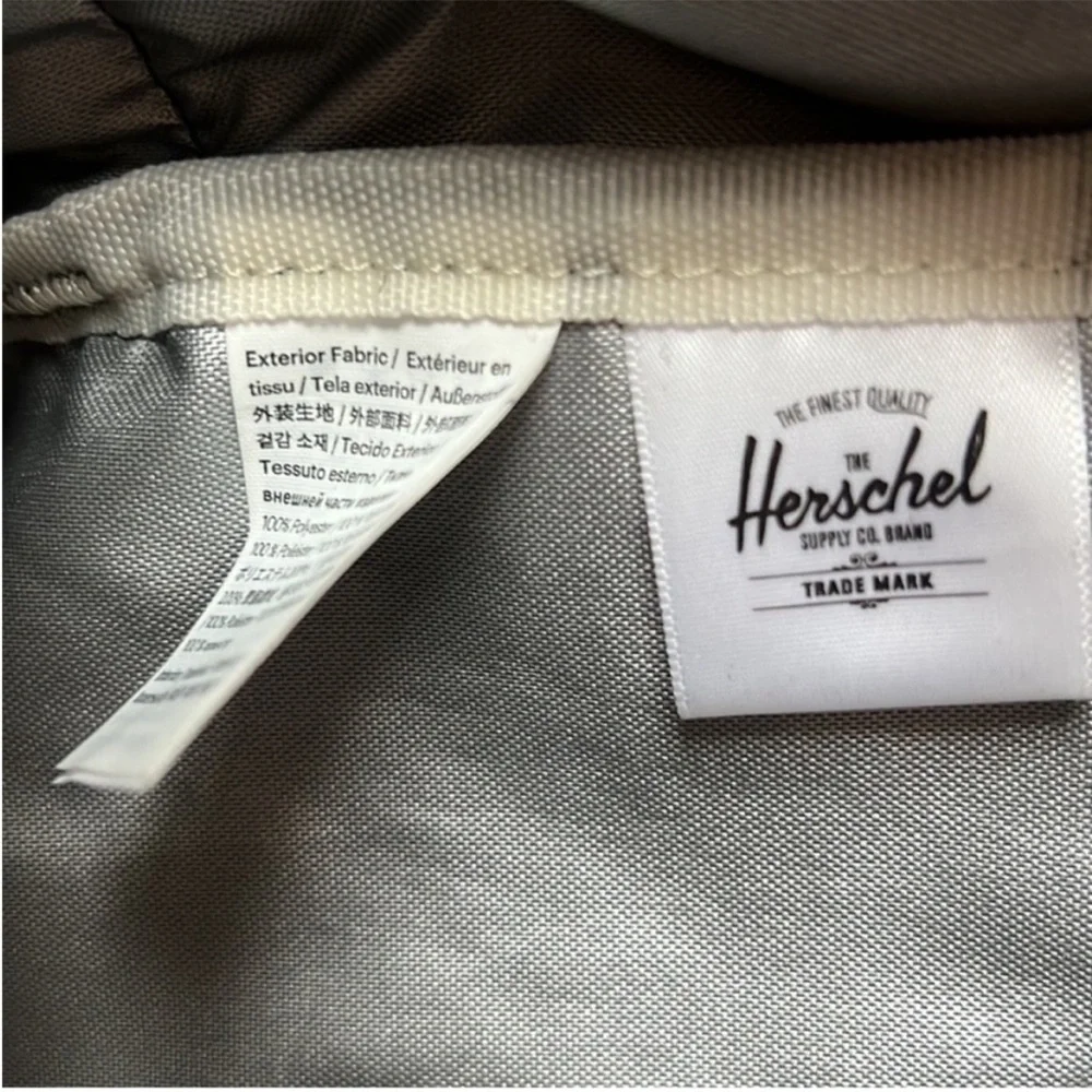Herschel Faux Sherpa Black Backpack